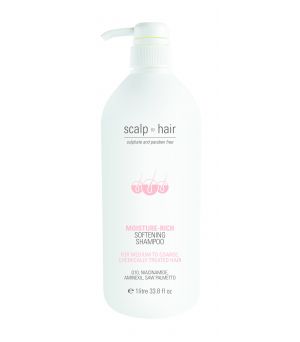 Scalp to Hair Moisture Rich Champú Nak para cabello tratado químicamente con caída