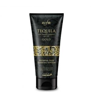 Bronceador con protector solar. Tinted Tequila Gold Tanning