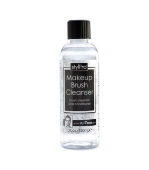 Líquido limpiador de brochas de maquillaje. Make-Up Cleanser Stylpro